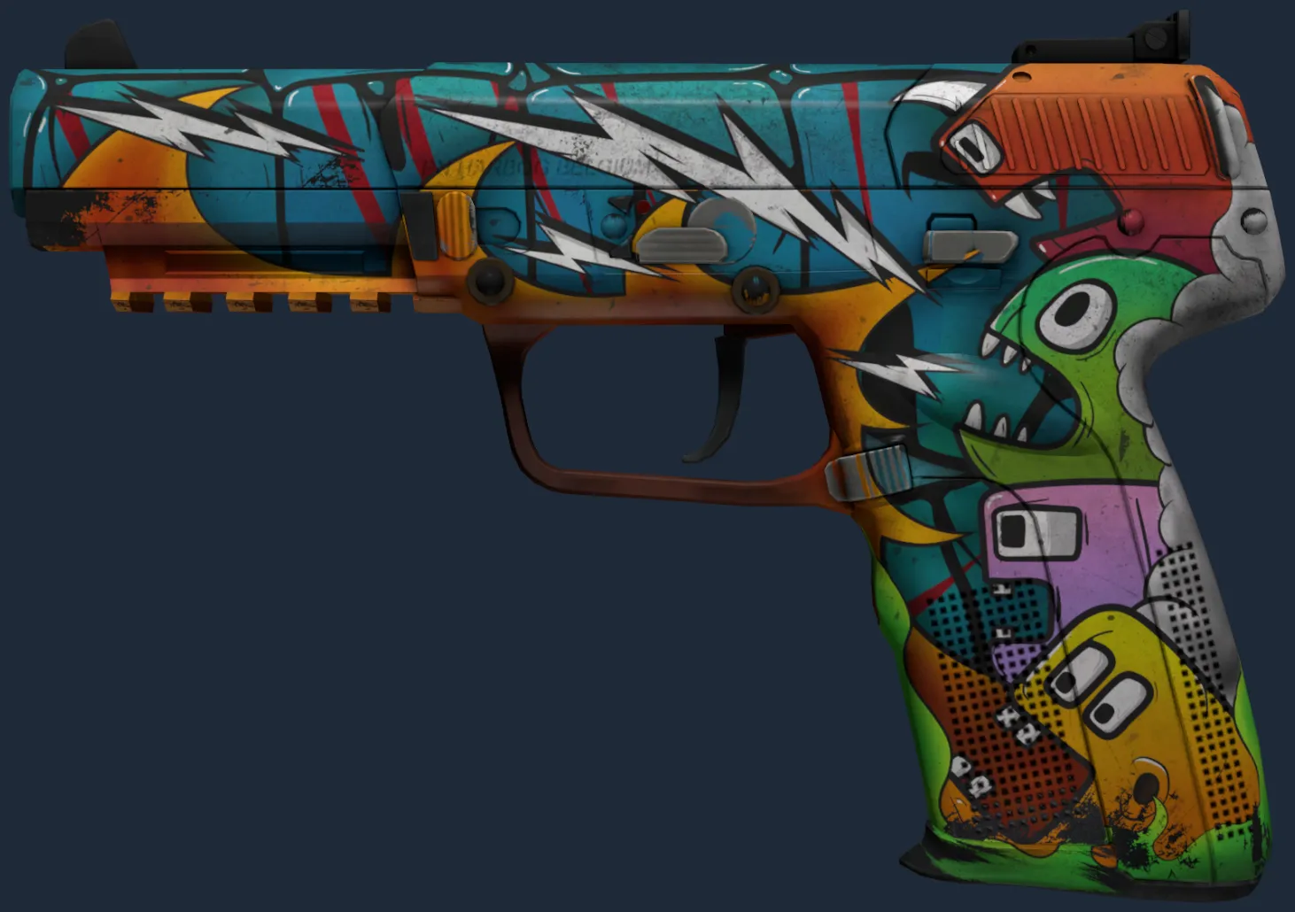 Five-SeveN | Angry Mob (Field-Tested)