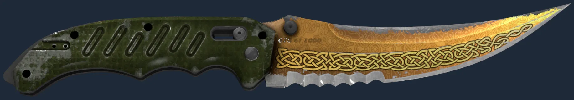 ★ Flip Knife | Lore (Battle-Scarred)