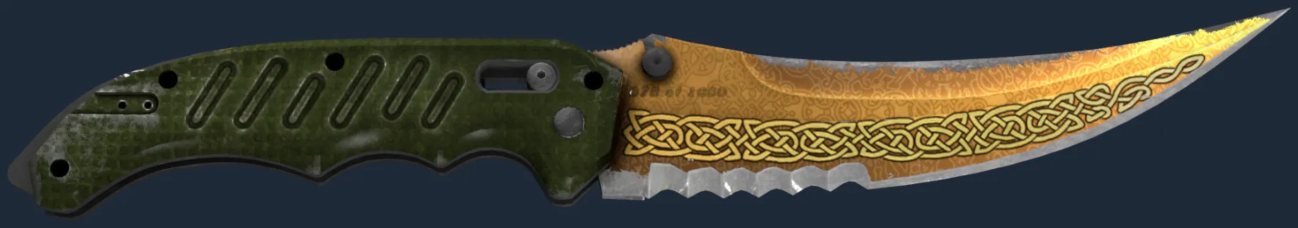 ★ Flip Knife | Lore (Well-Worn)