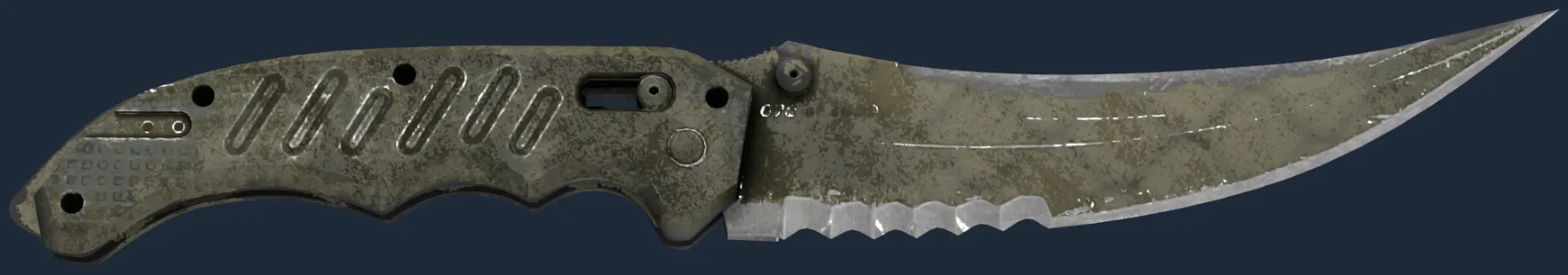 ★ Flip Knife | Safari Mesh (Battle-Scarred)