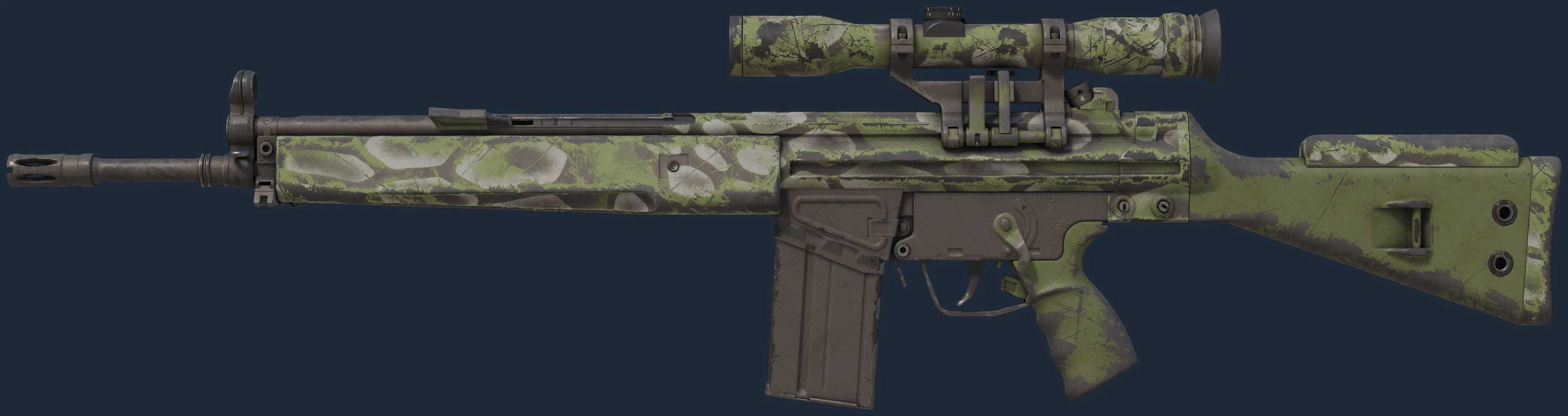 G3SG1 | Green Cell (Well-Worn)