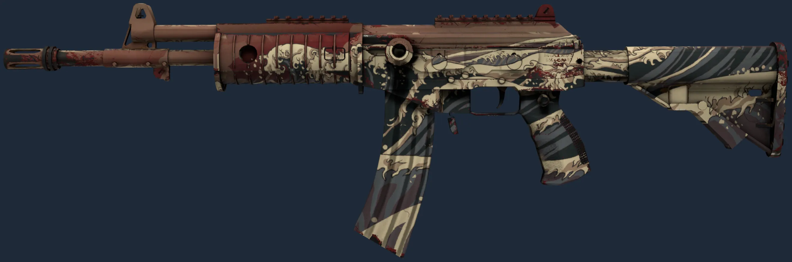 Galil AR | Crimson Tsunami (Minimal Wear)