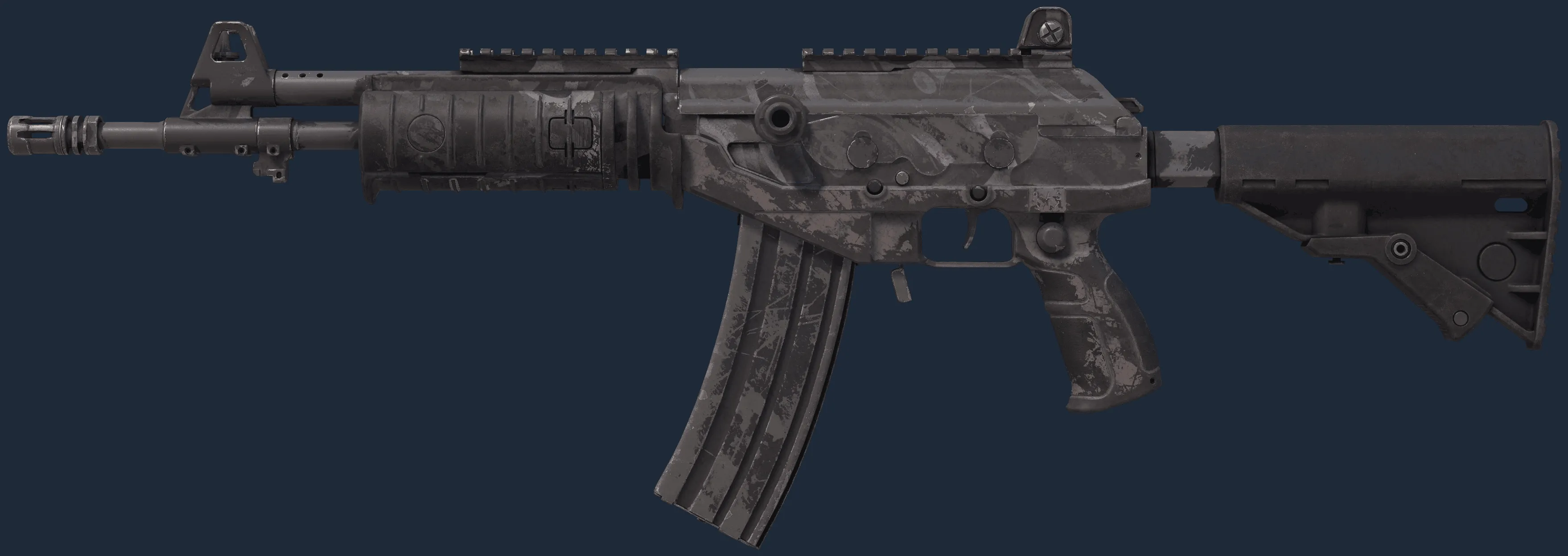 Galil AR | Grey Smoke (Battle-Scarred)