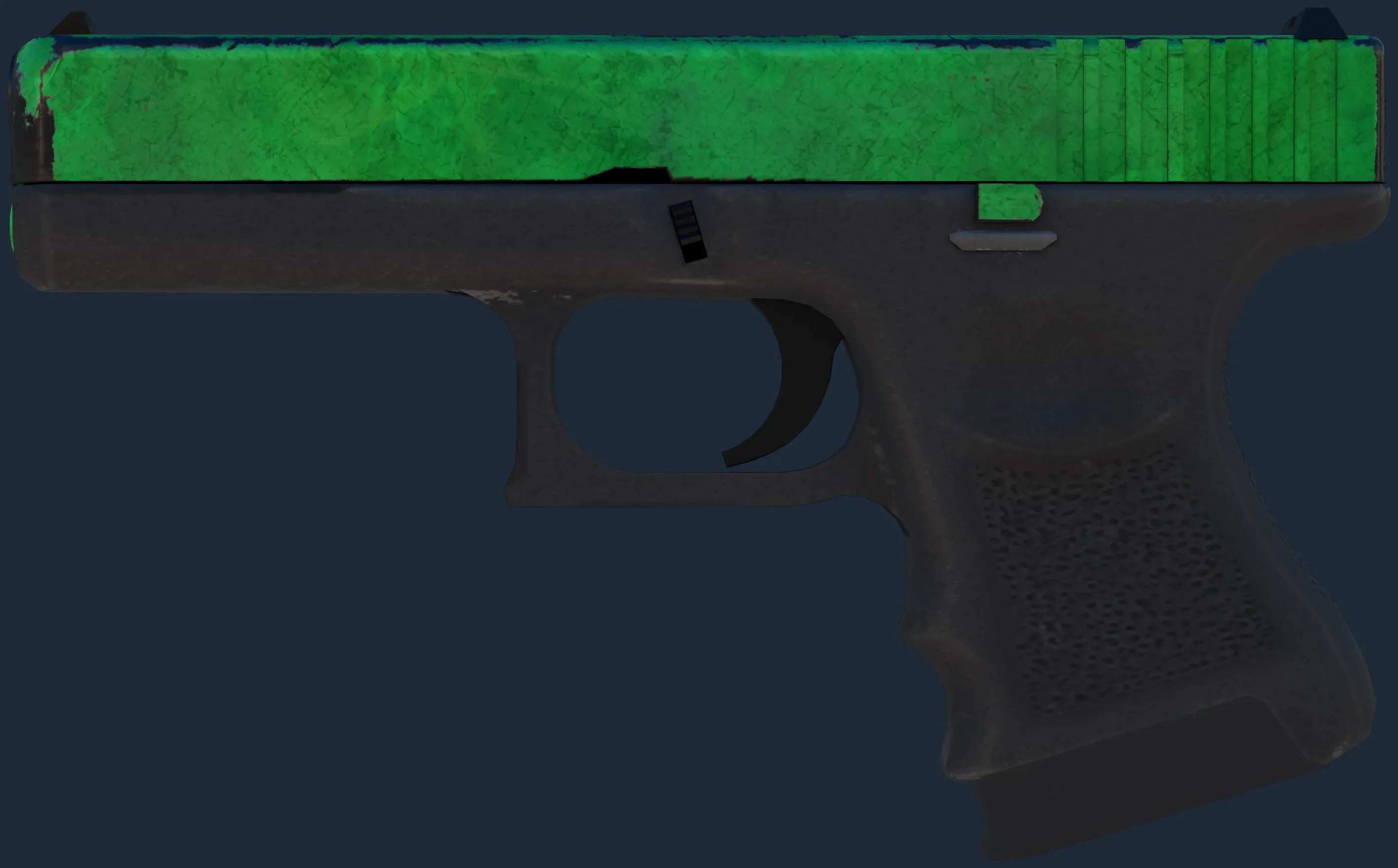 Glock-18 | Gamma Doppler Emerald (Well-Worn)