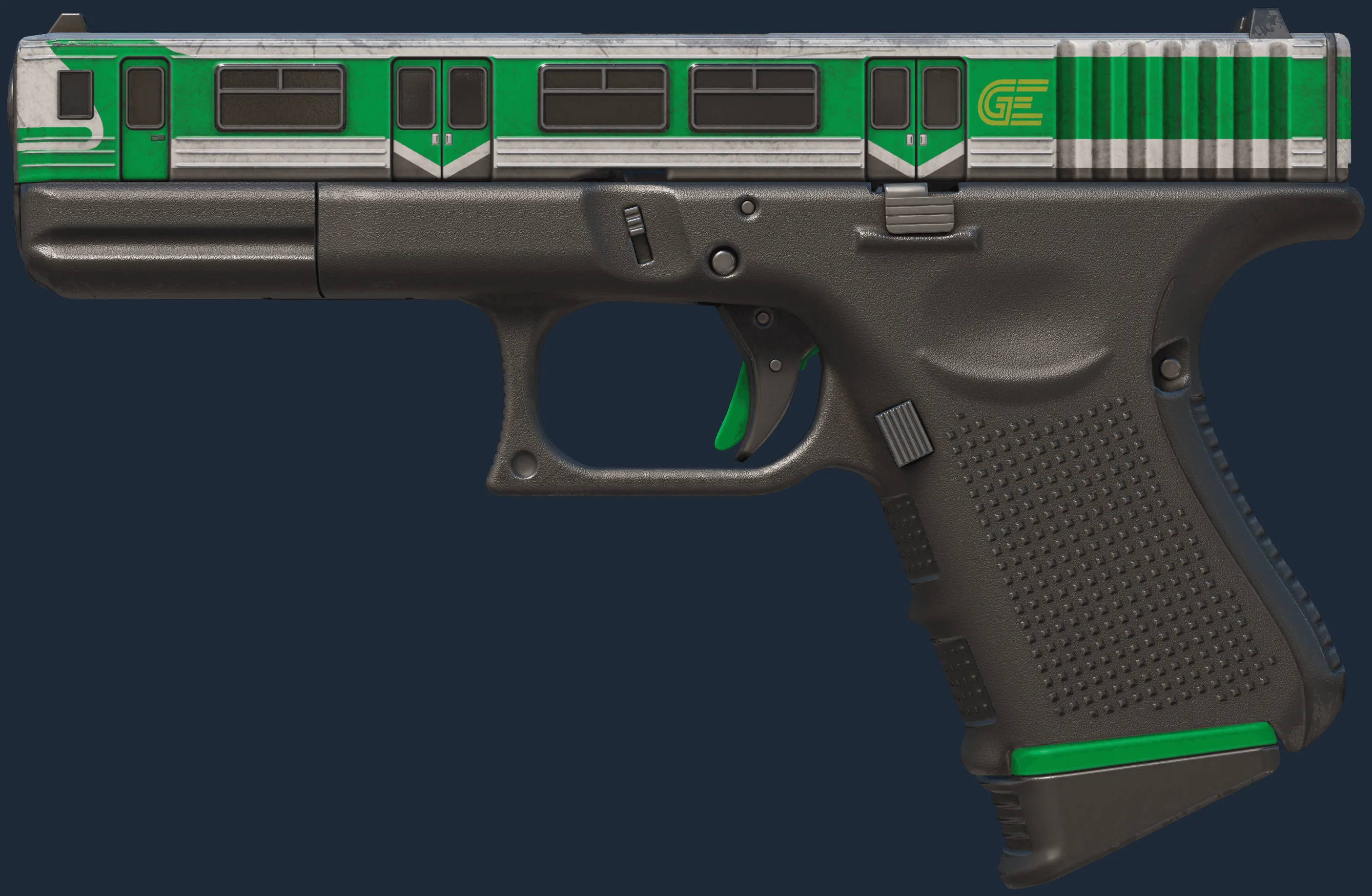 Glock-18 | Green Line (Minimal Wear)
