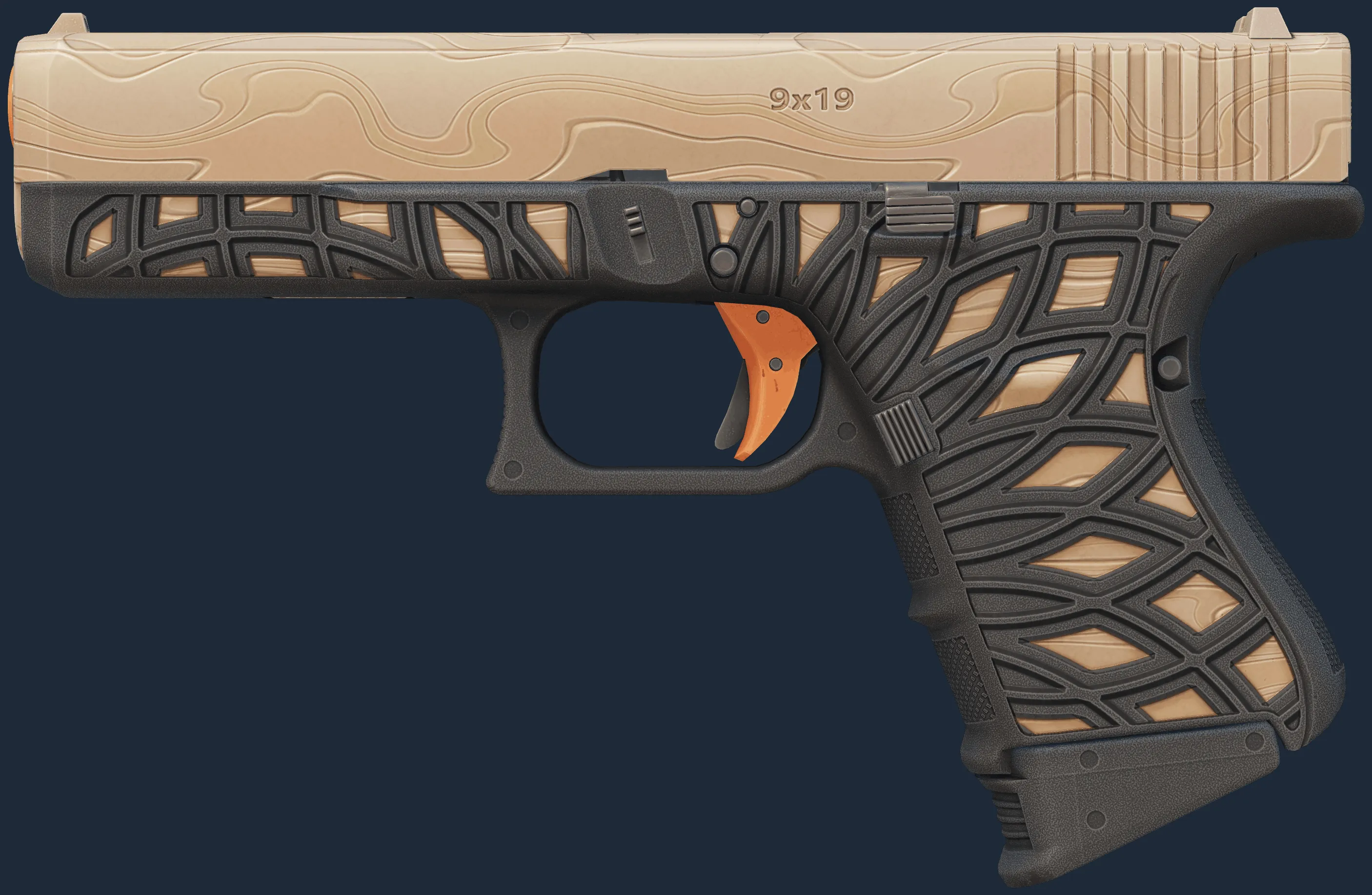 Glock-18 | Ifrit Lattice (Minimal Wear)