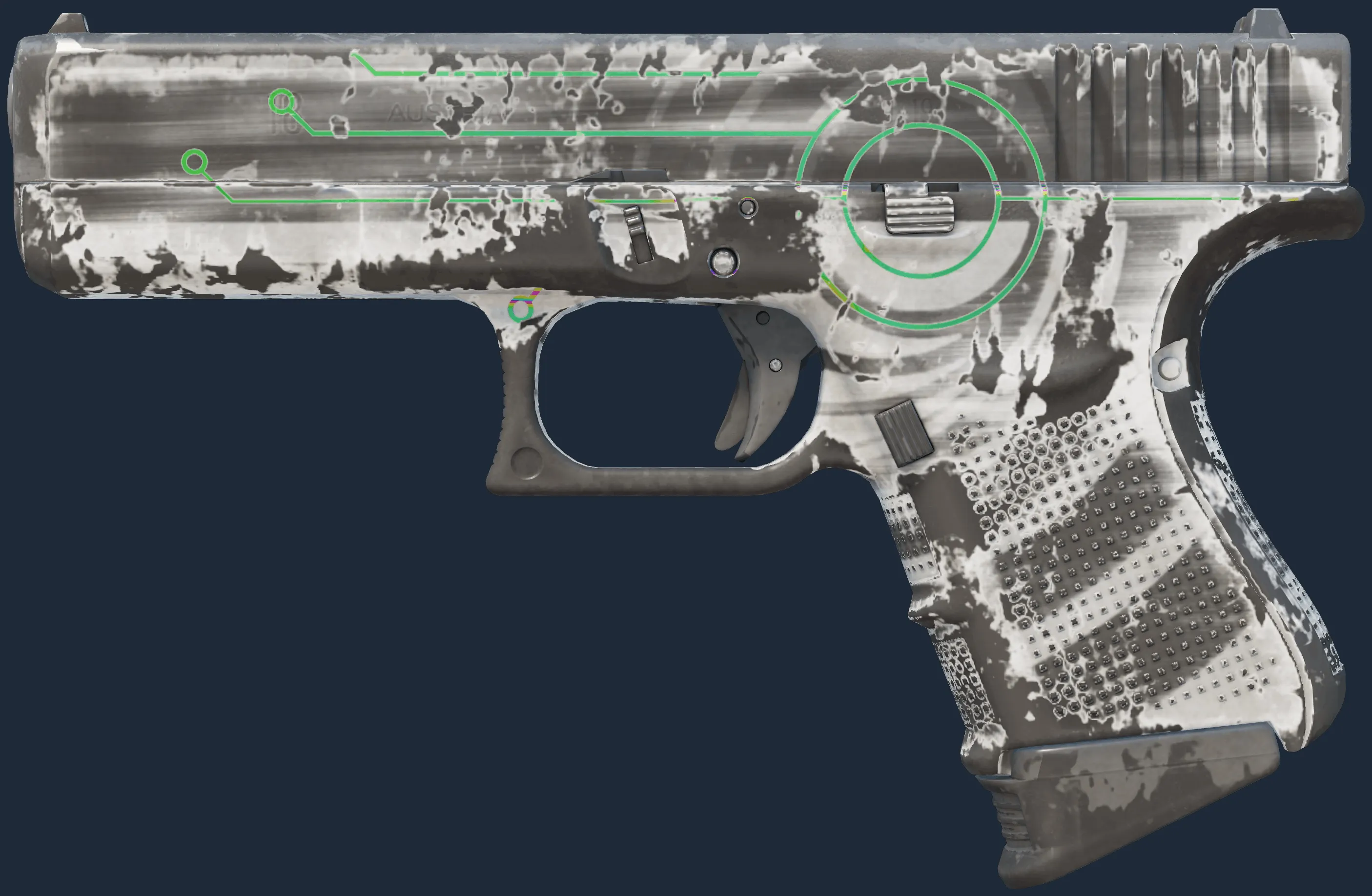 Glock-18 | Trace Lock (Battle-Scarred)