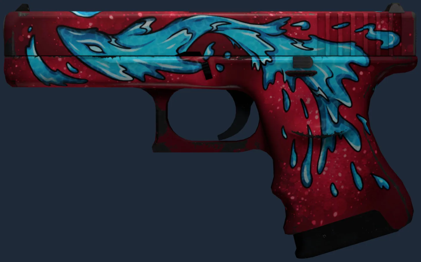 Glock-18 | Water Elemental (Field-Tested)