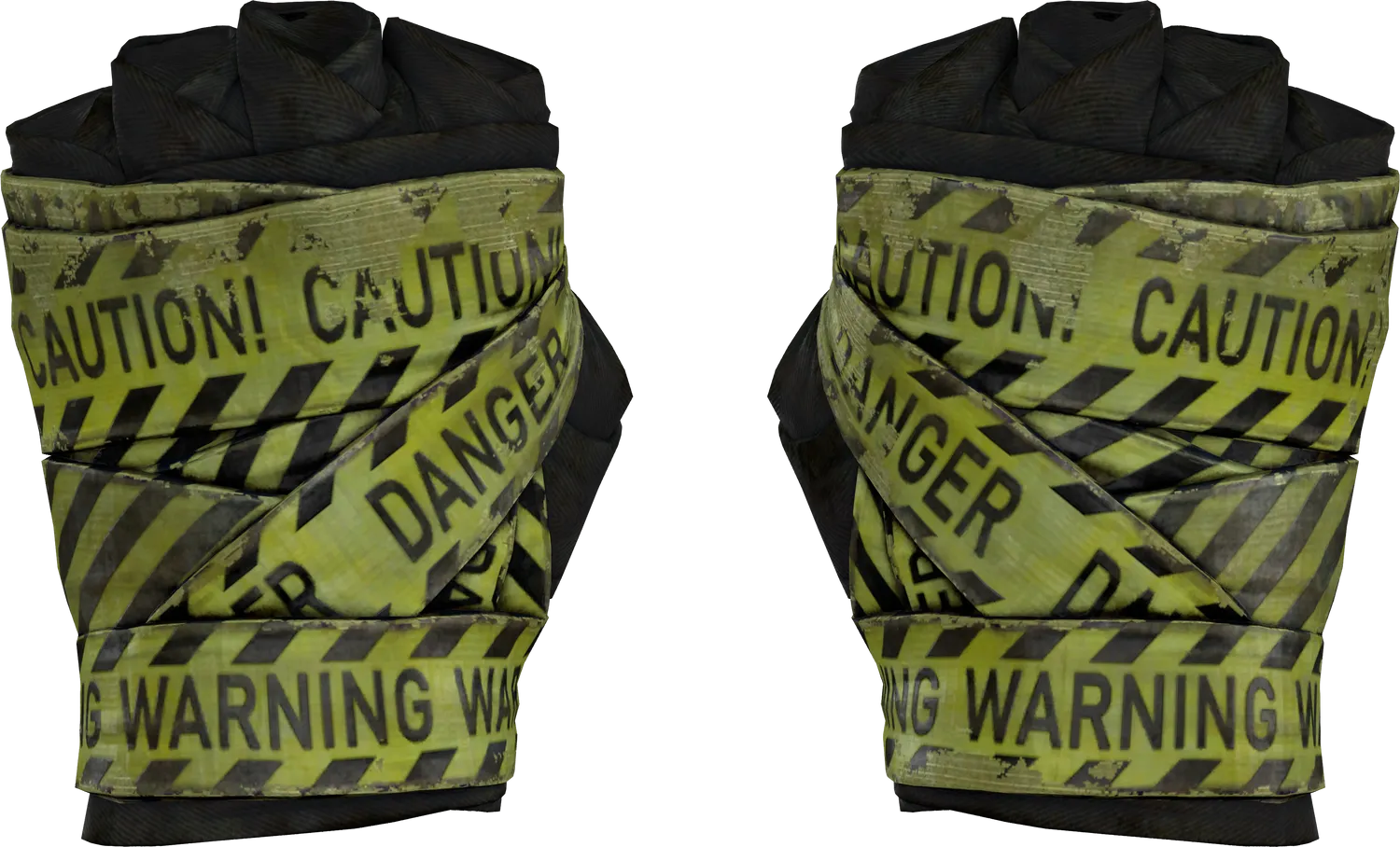 ★ Hand Wraps | CAUTION! (Battle-Scarred)