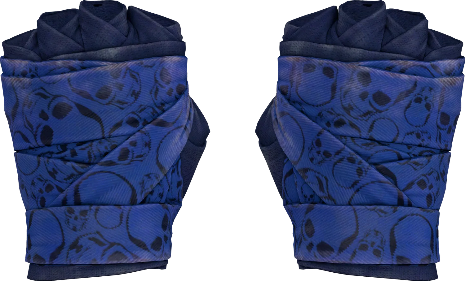 ★ Hand Wraps | Cobalt Skulls (Field-Tested)