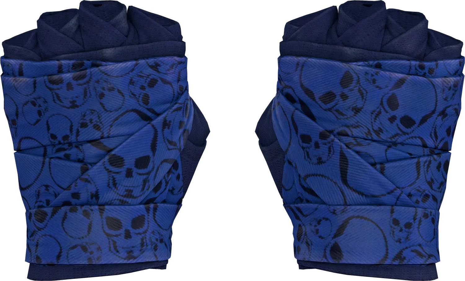 ★ Hand Wraps | Cobalt Skulls (Minimal Wear)