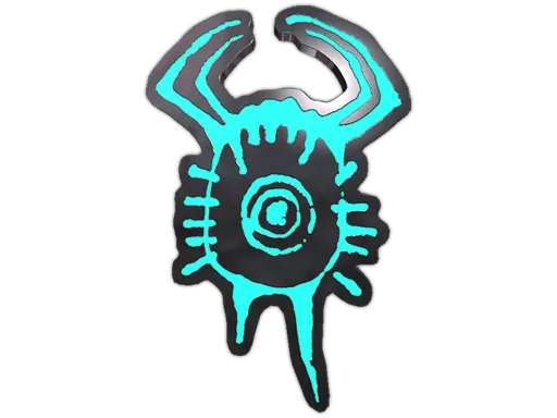 Headcrab Glyph Pin