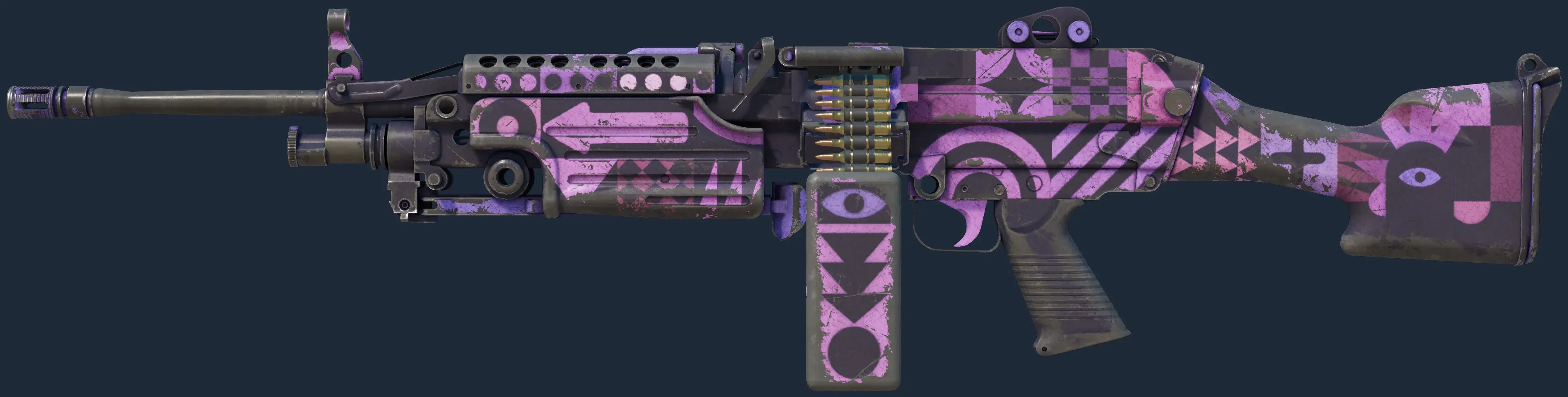 M249 | Bock Blocks (Battle-Scarred)