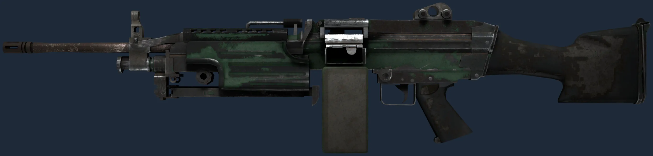 M249 | Jungle (Battle-Scarred)