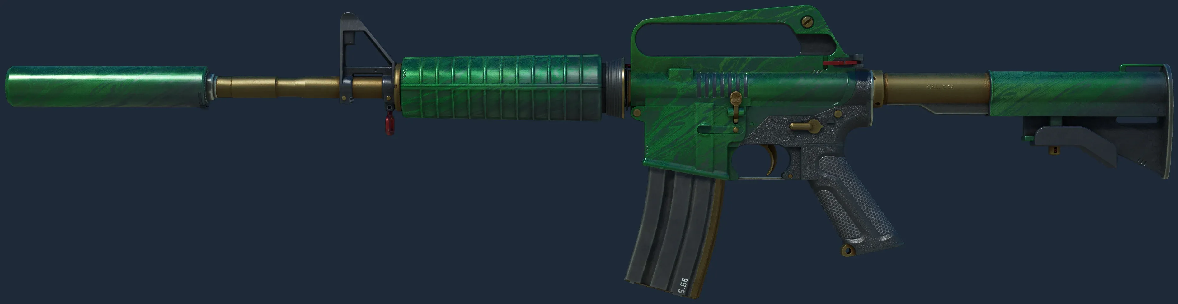 M4A1-S | Electrum (Well-Worn)
