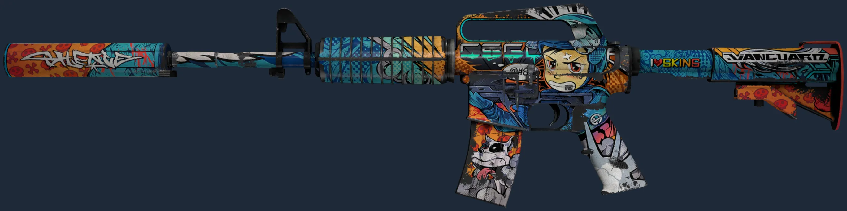 M4A1-S | Player Two (Battle-Scarred)