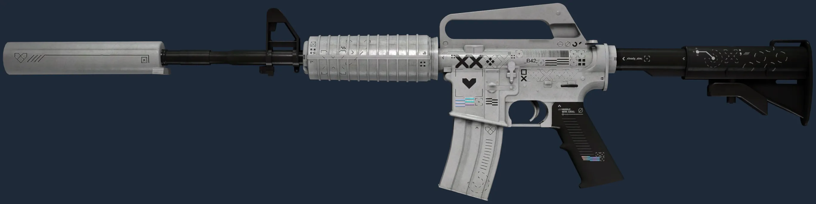 M4A1-S | Printstream (Well-Worn)