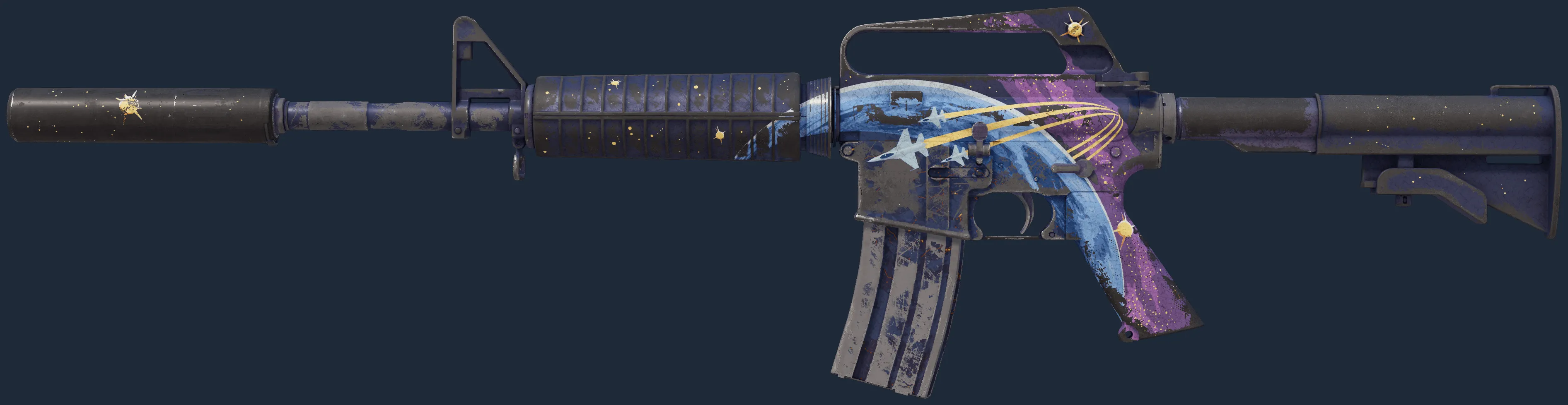 M4A1-S | Stratosphere (Battle-Scarred)