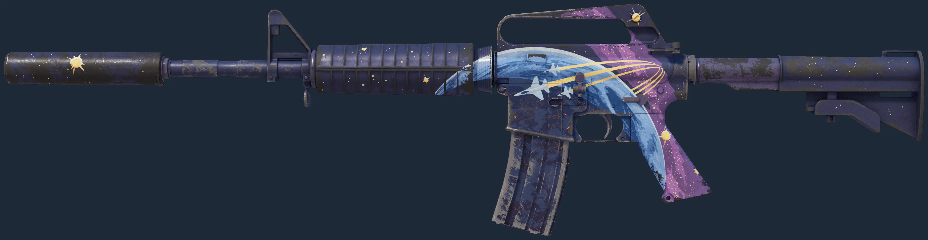 M4A1-S | Stratosphere (Well-Worn)