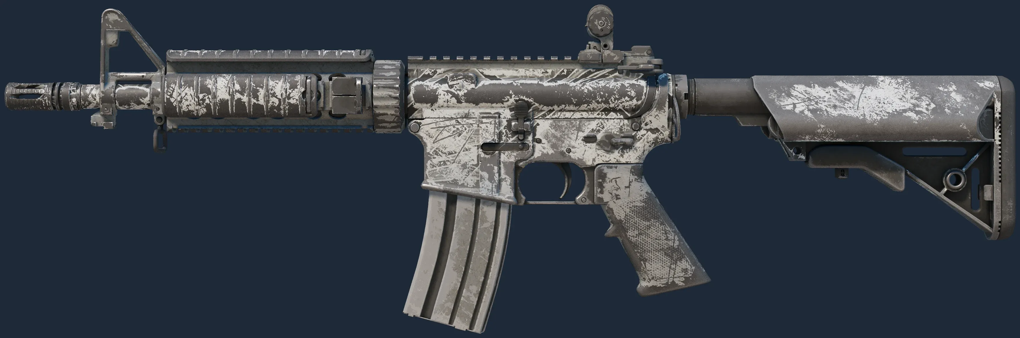 M4A4 | Aeolian Dark (Battle-Scarred)