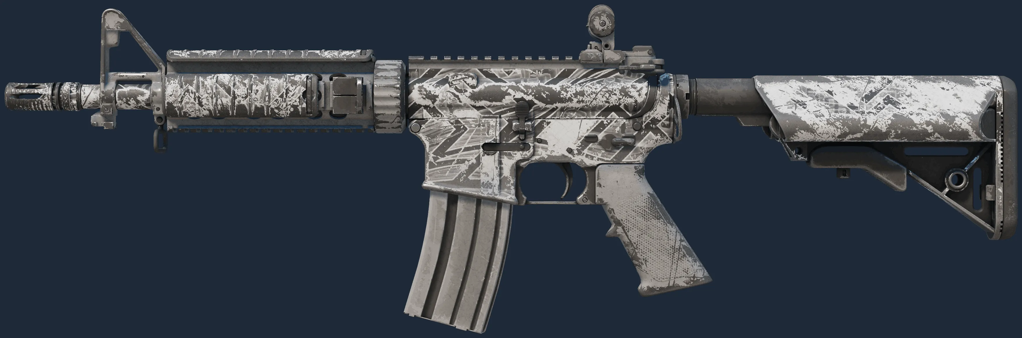 M4A4 | Aeolian Dark (Well-Worn)