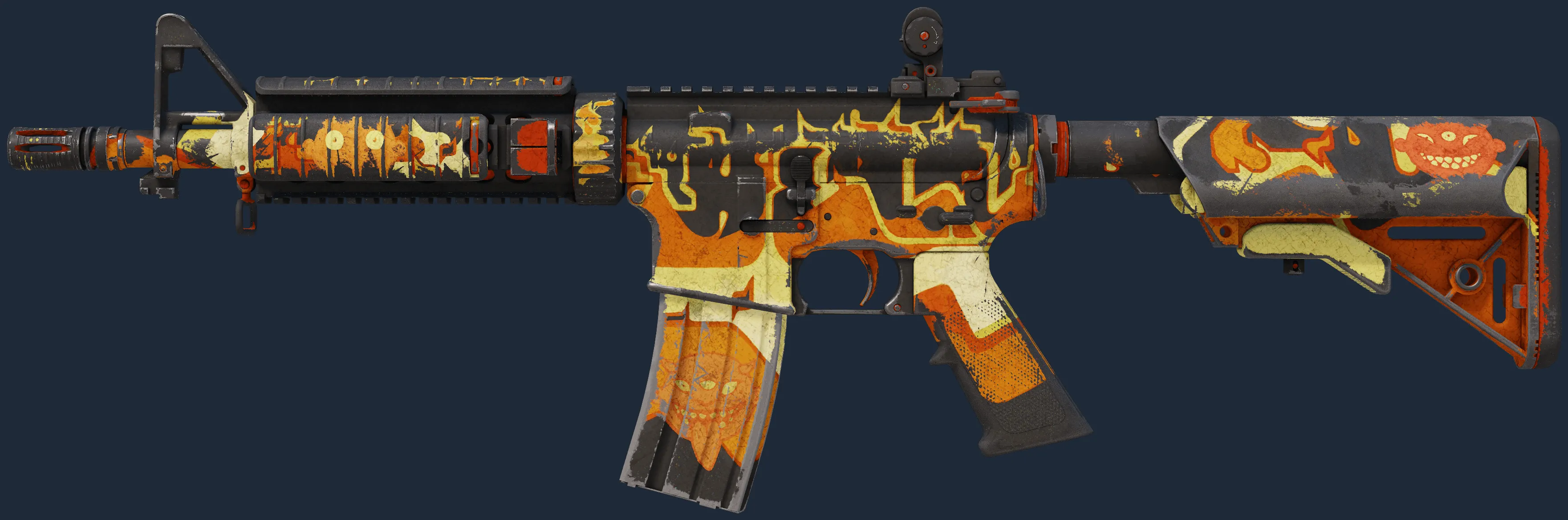 M4A4 | Hellish (Battle-Scarred)