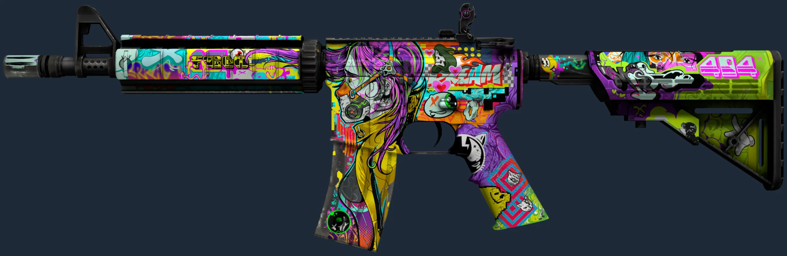 M4A4 | In Living Color (Field-Tested)