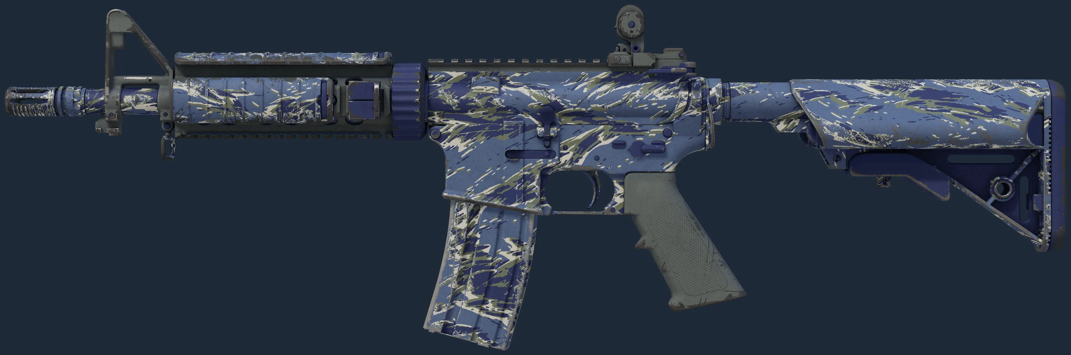 M4A4 | Naval Shred Camo (Field-Tested)