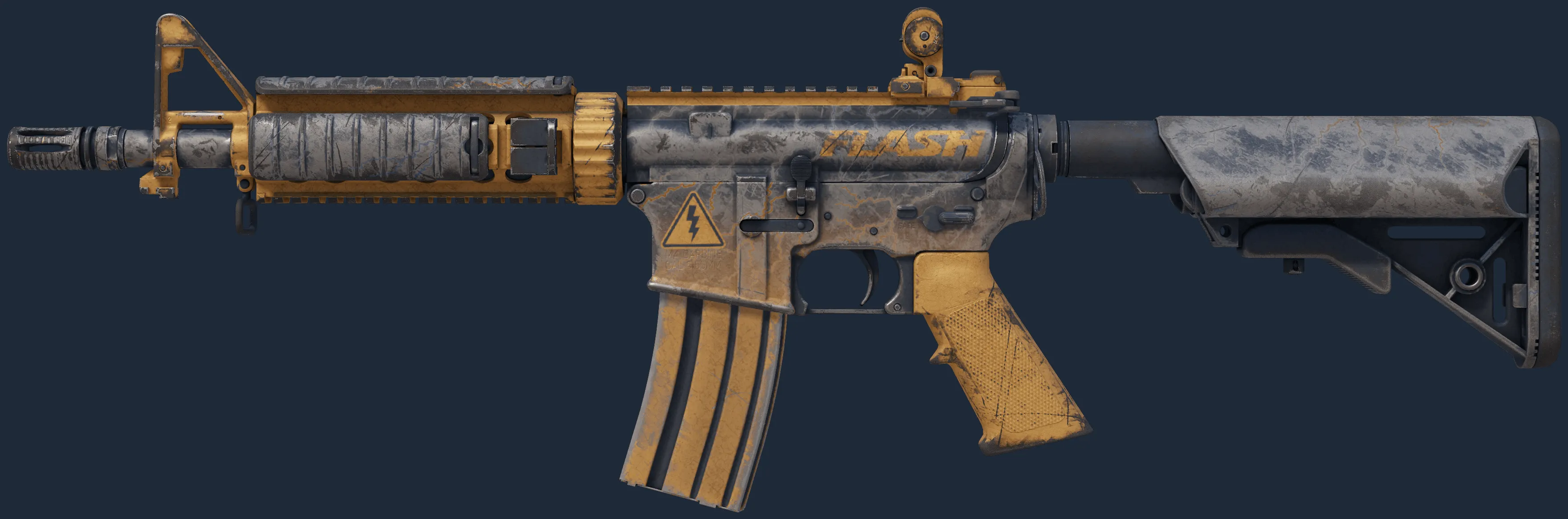 M4A4 | Sheet Lightning (Well-Worn)