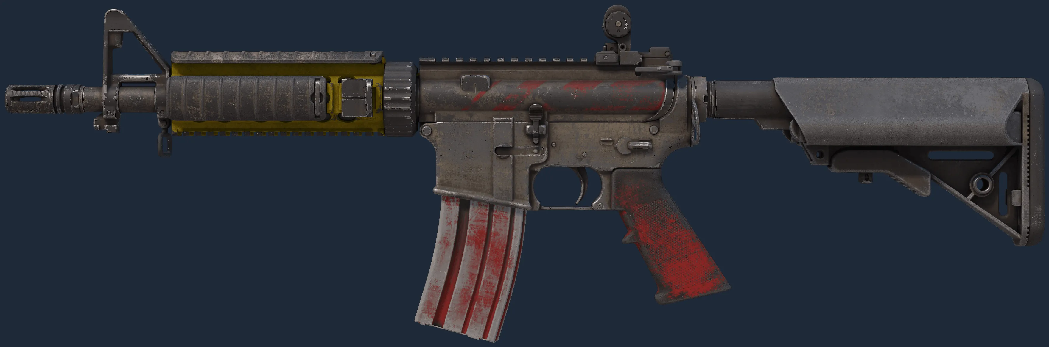 M4A4 | Steel Work (Battle-Scarred)