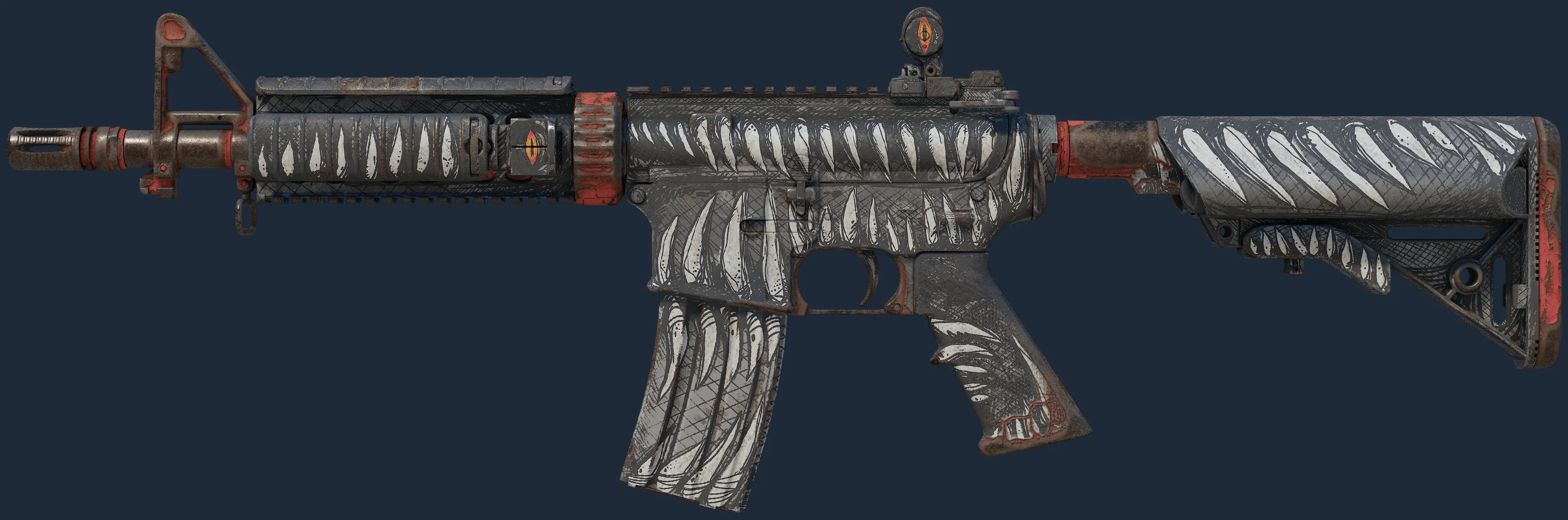 M4A4 | Zubastick (Battle-Scarred)
