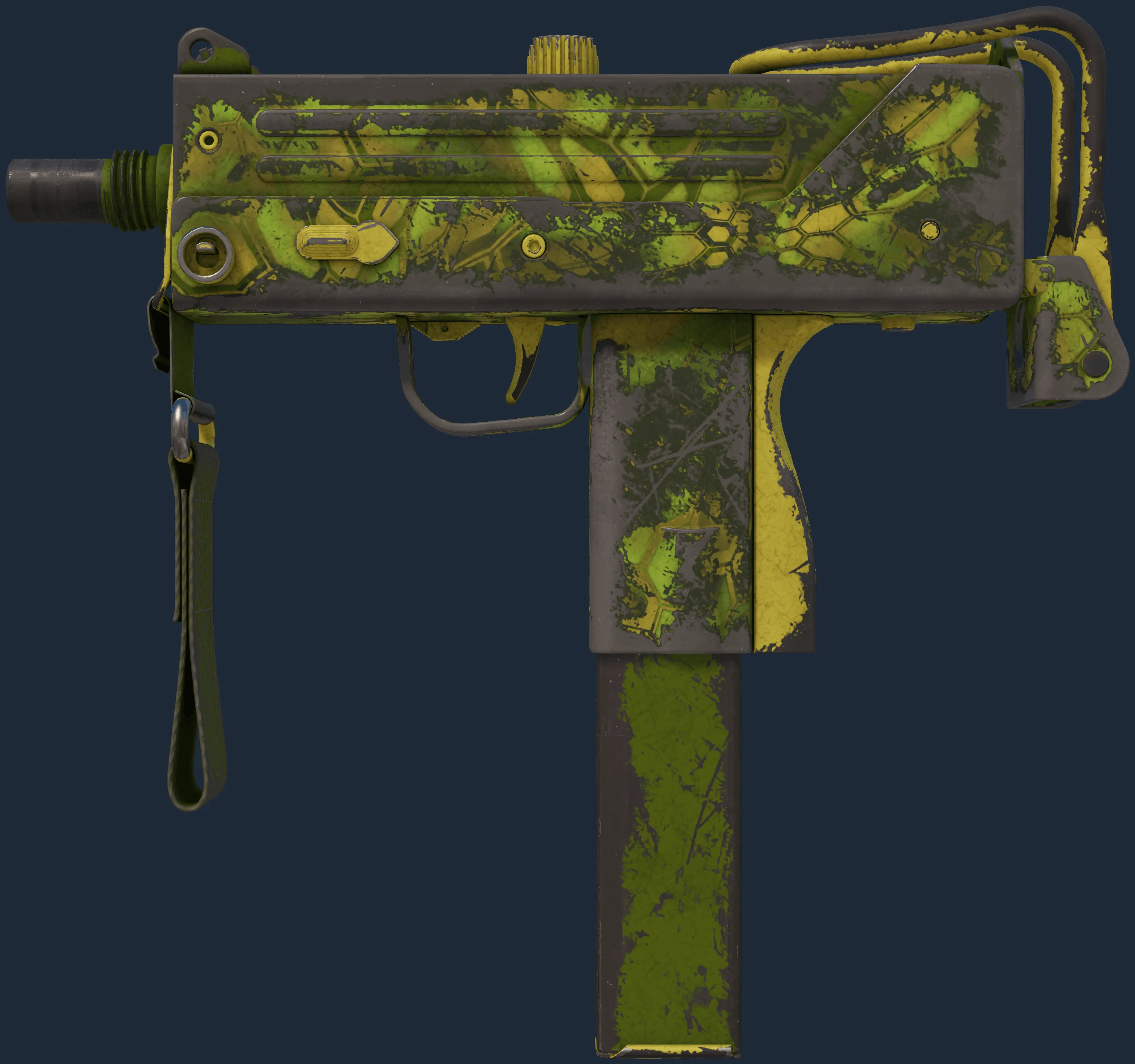 MAC-10 | Acid Hex (Battle-Scarred)