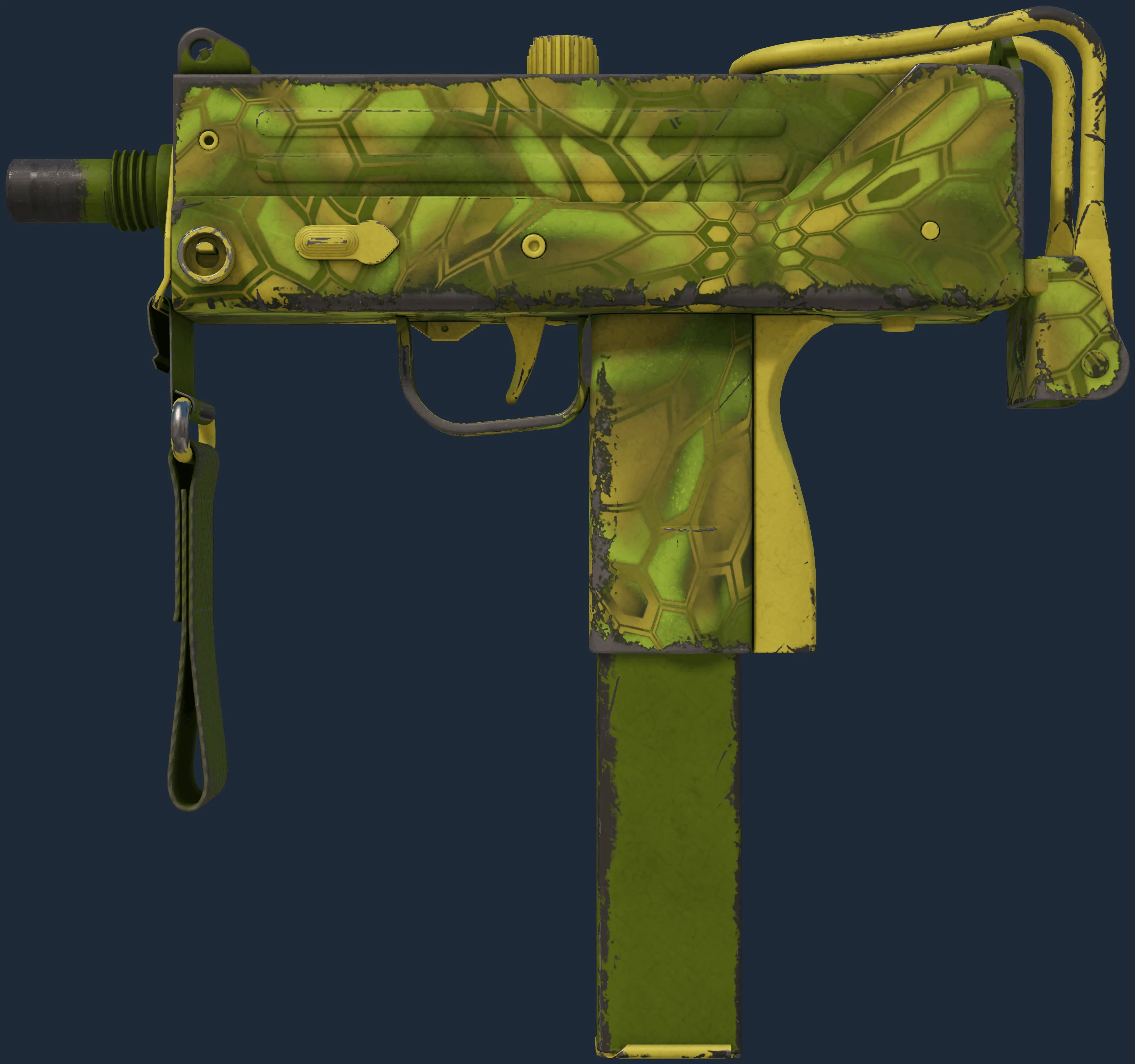 MAC-10 | Acid Hex (Field-Tested)