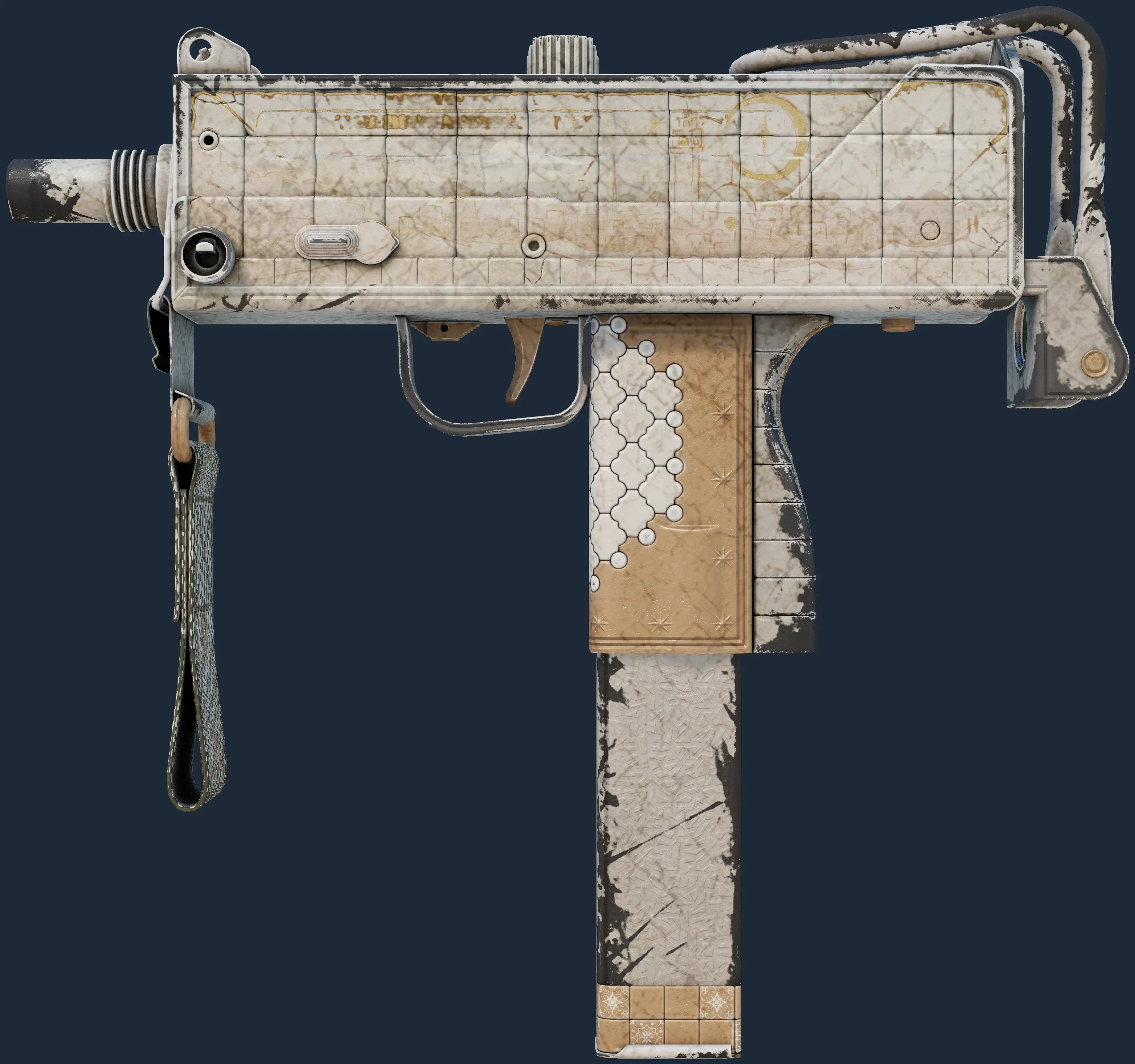 MAC-10 | Arabesque Mosaic (Battle-Scarred) MAC-10 | Arabesque Mosaic (Battle-Scarred)