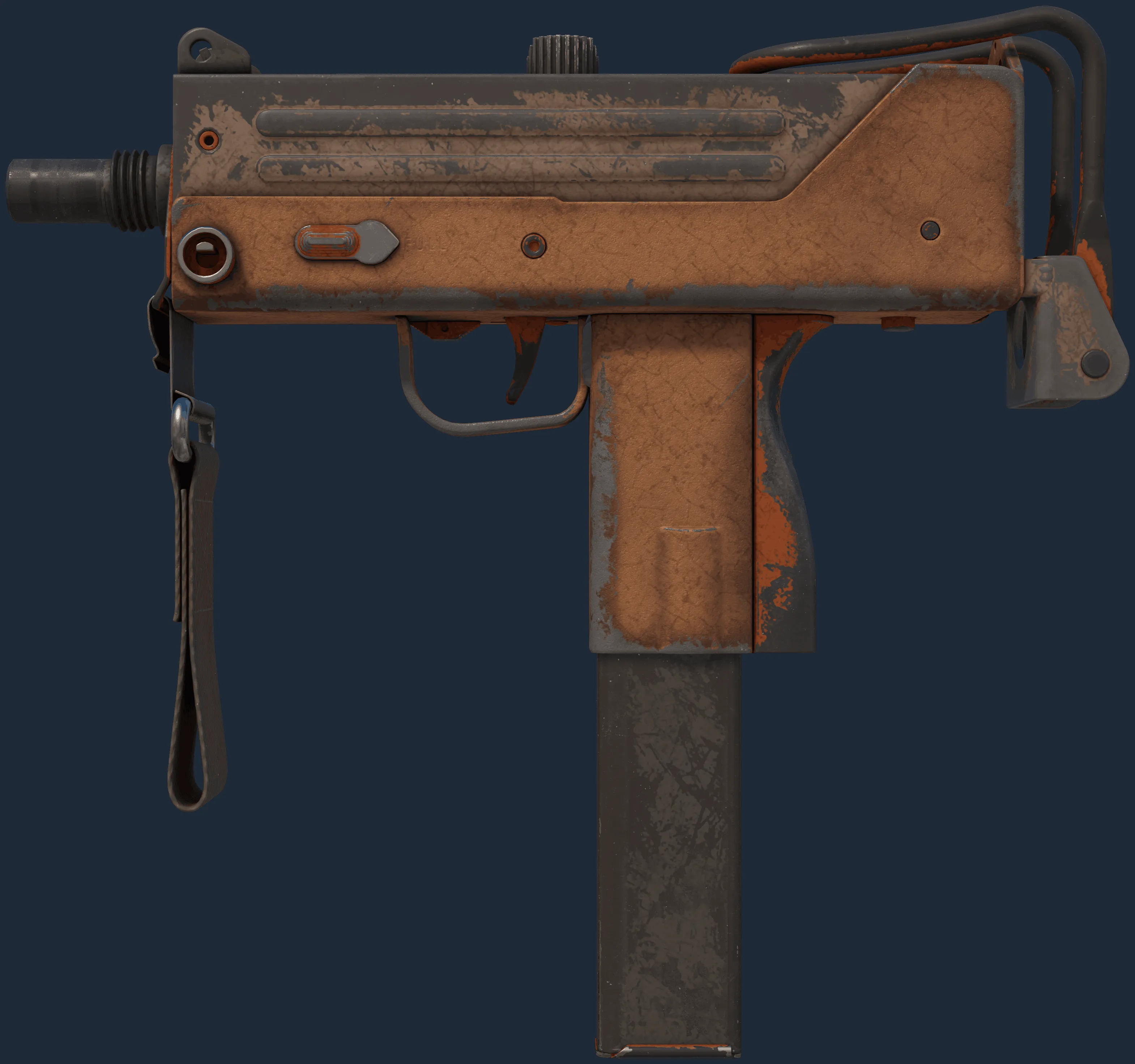 MAC-10 | Bronzer (Battle-Scarred)