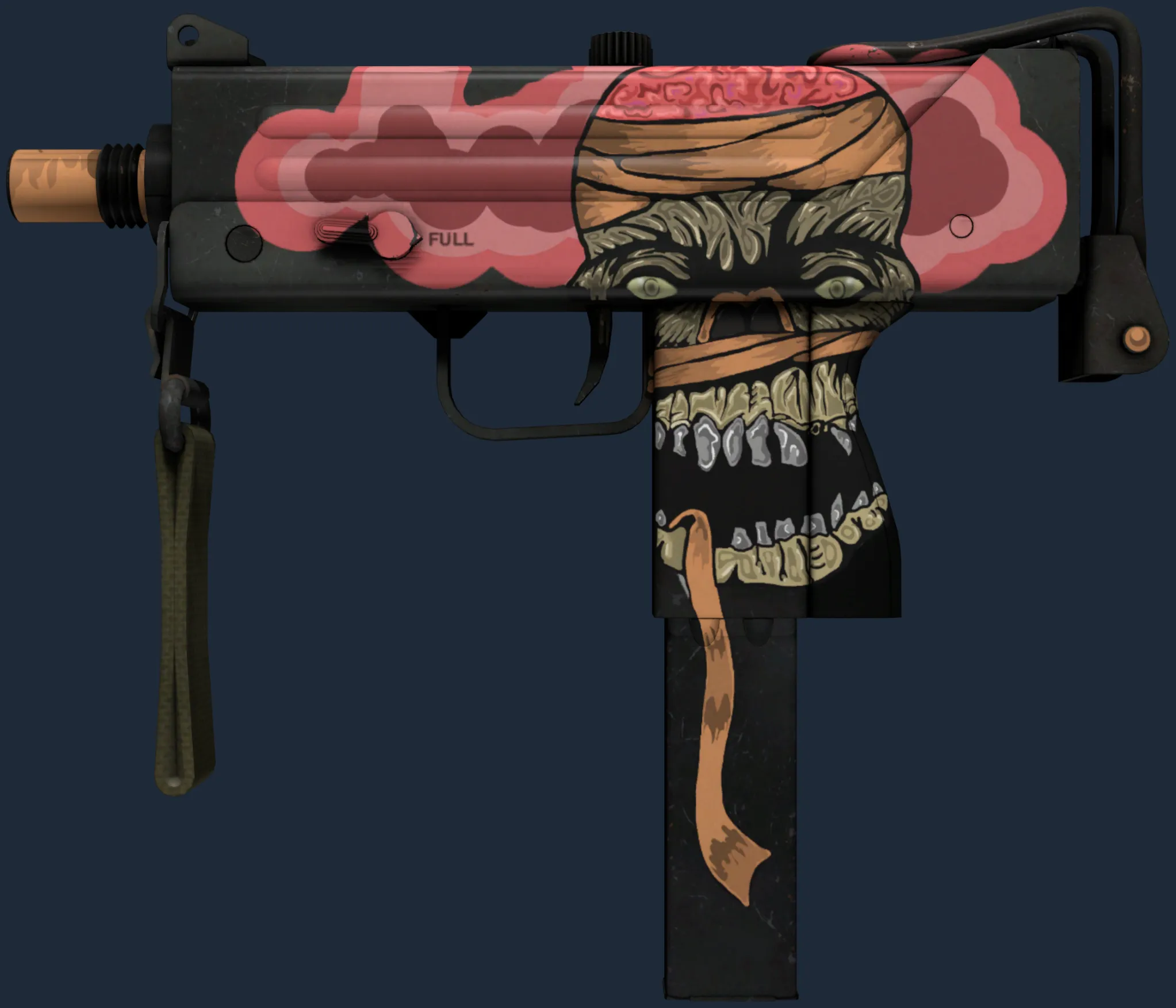 MAC-10 | Curse (Minimal Wear)