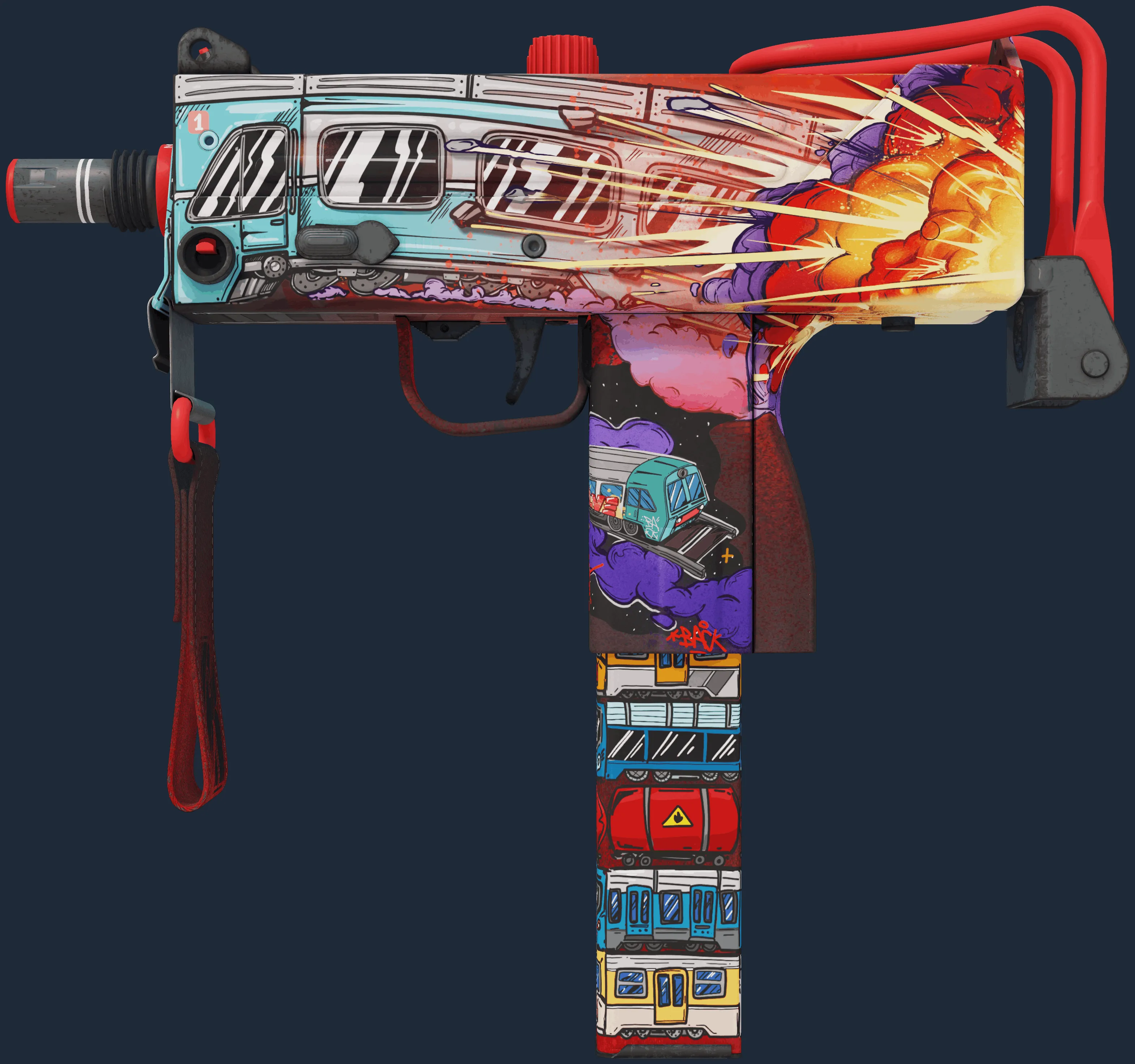 MAC-10 | Derailment (Factory New)