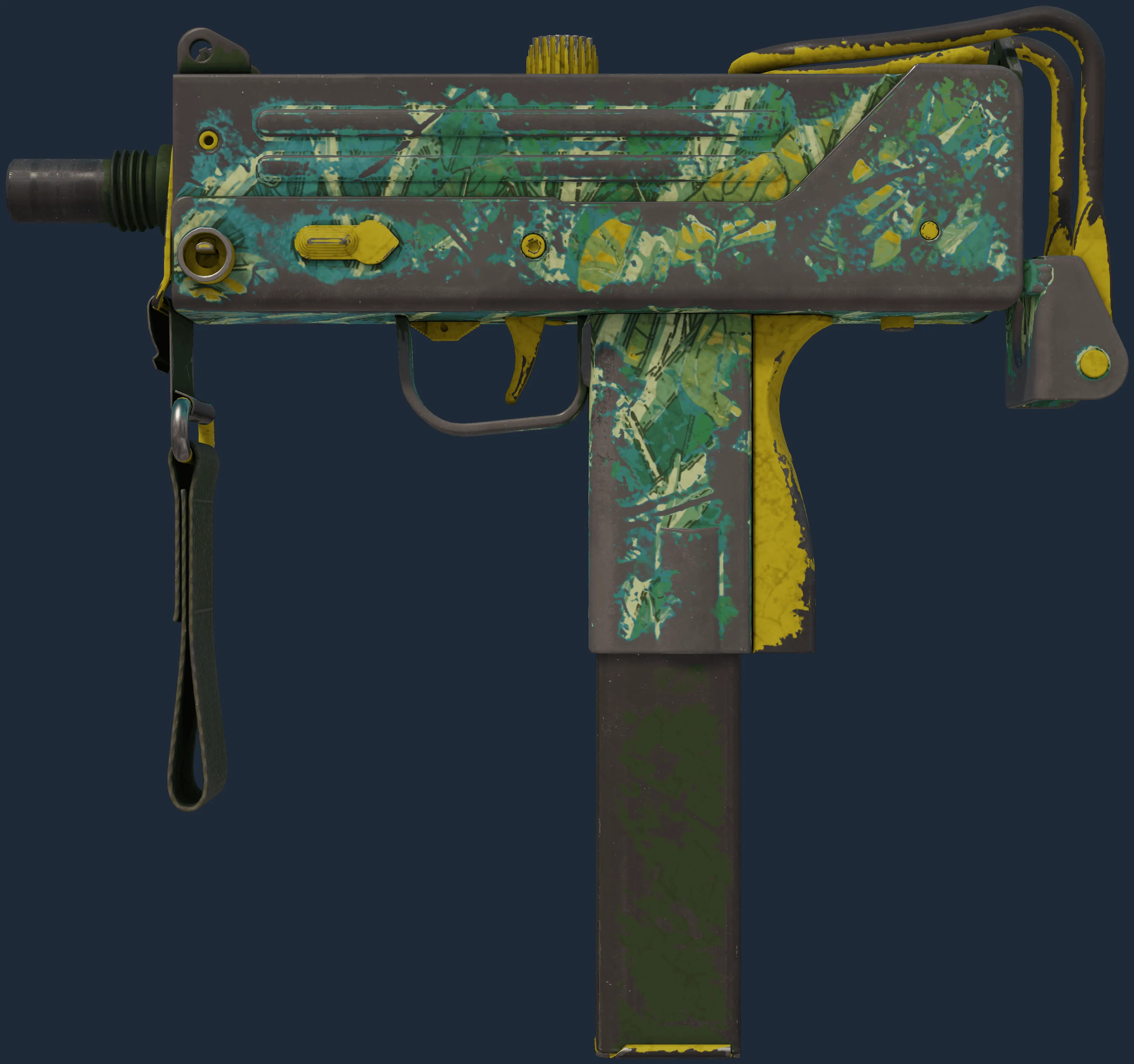 MAC-10 | Poplar Thicket (Battle-Scarred)