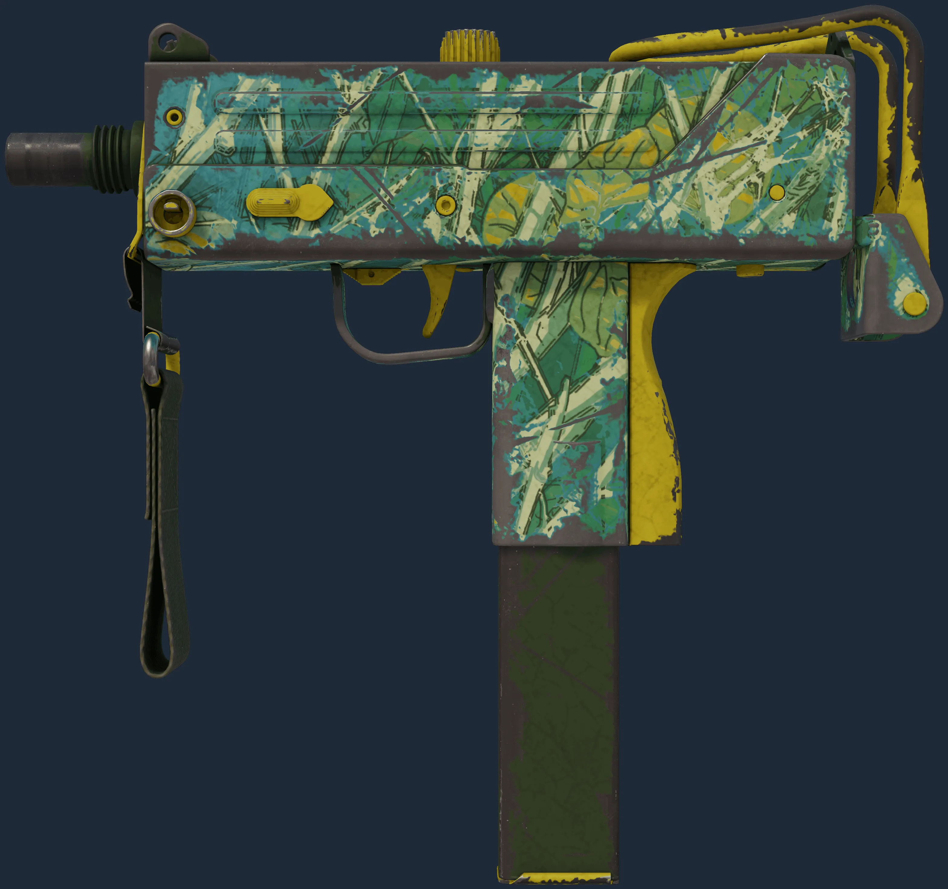 MAC-10 | Poplar Thicket (Well-Worn)