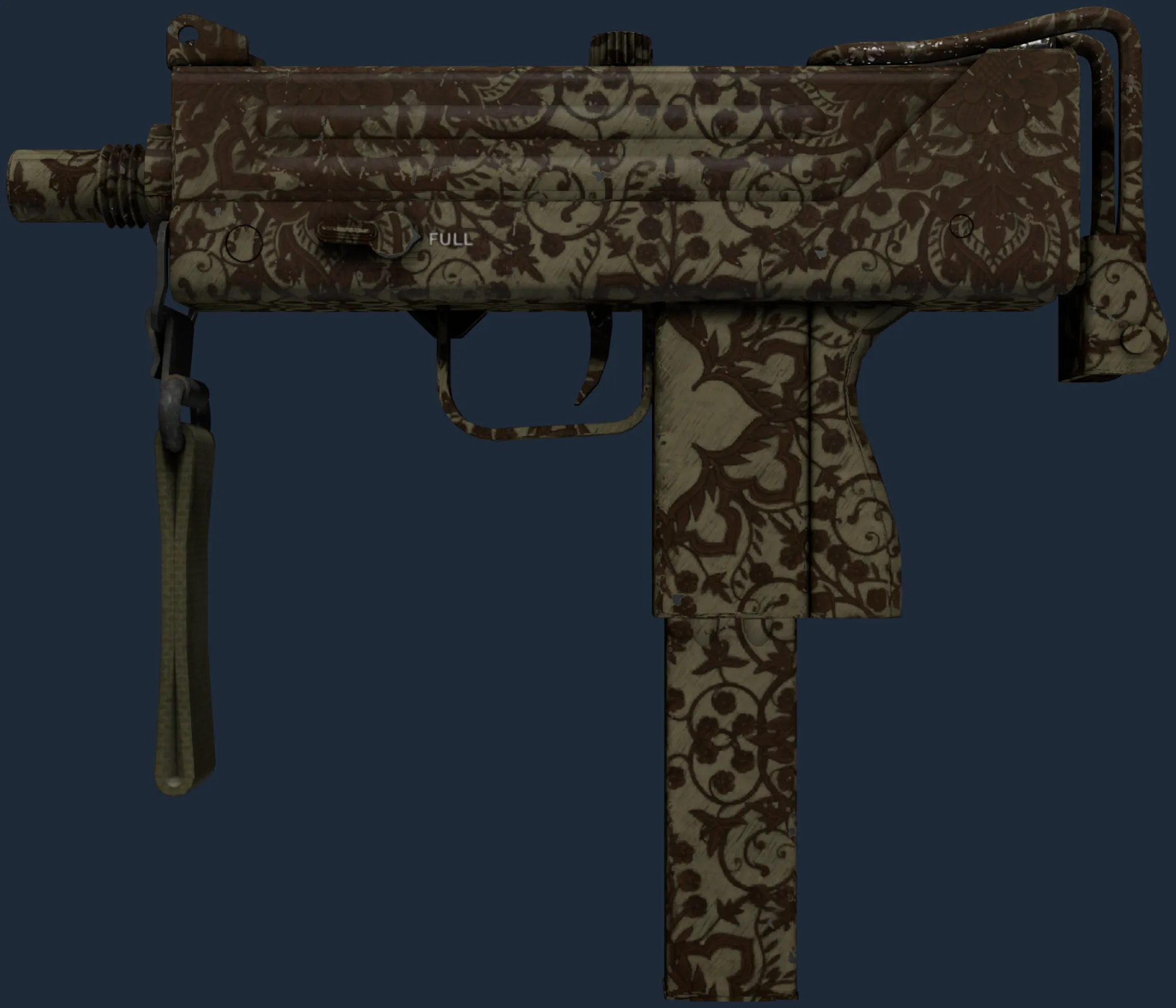 MAC-10 | Sienna Damask (Field-Tested)