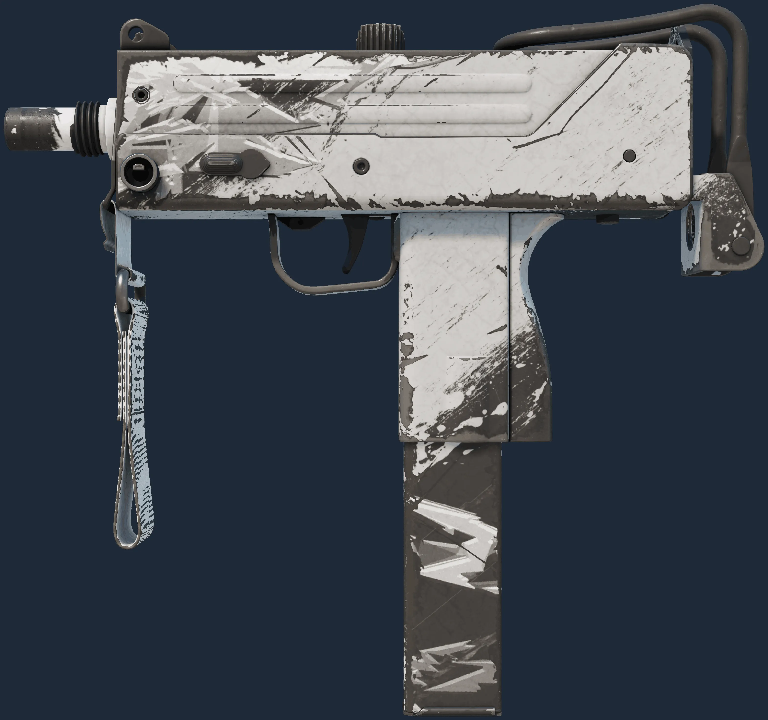 MAC-10 | Snow Splash (Field-Tested)