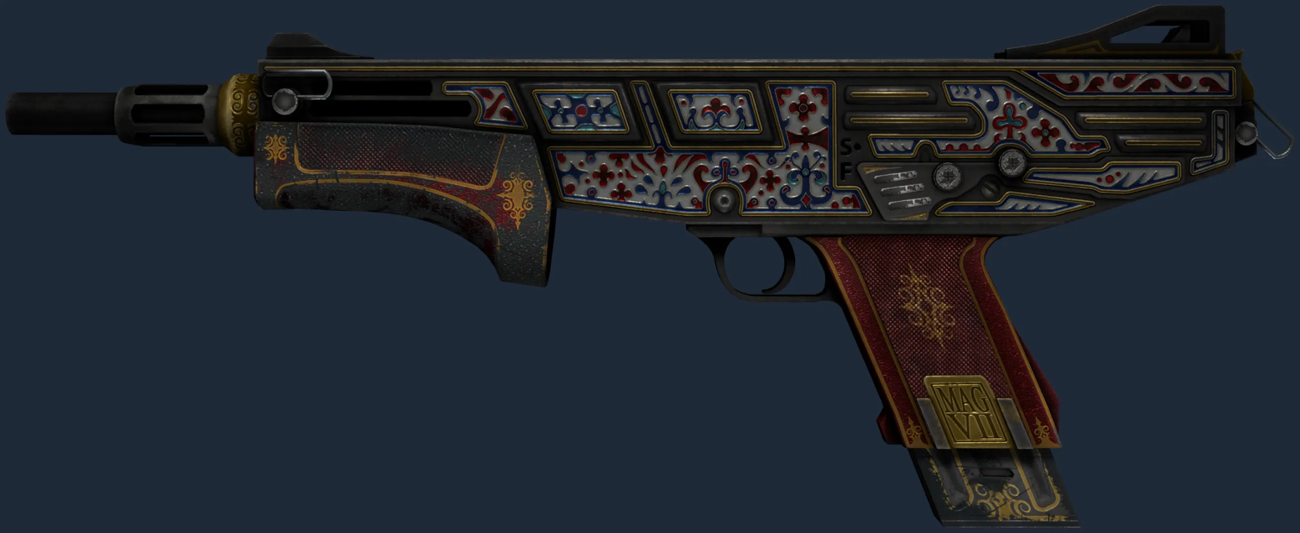 MAG-7 | Cinquedea (Battle-Scarred)