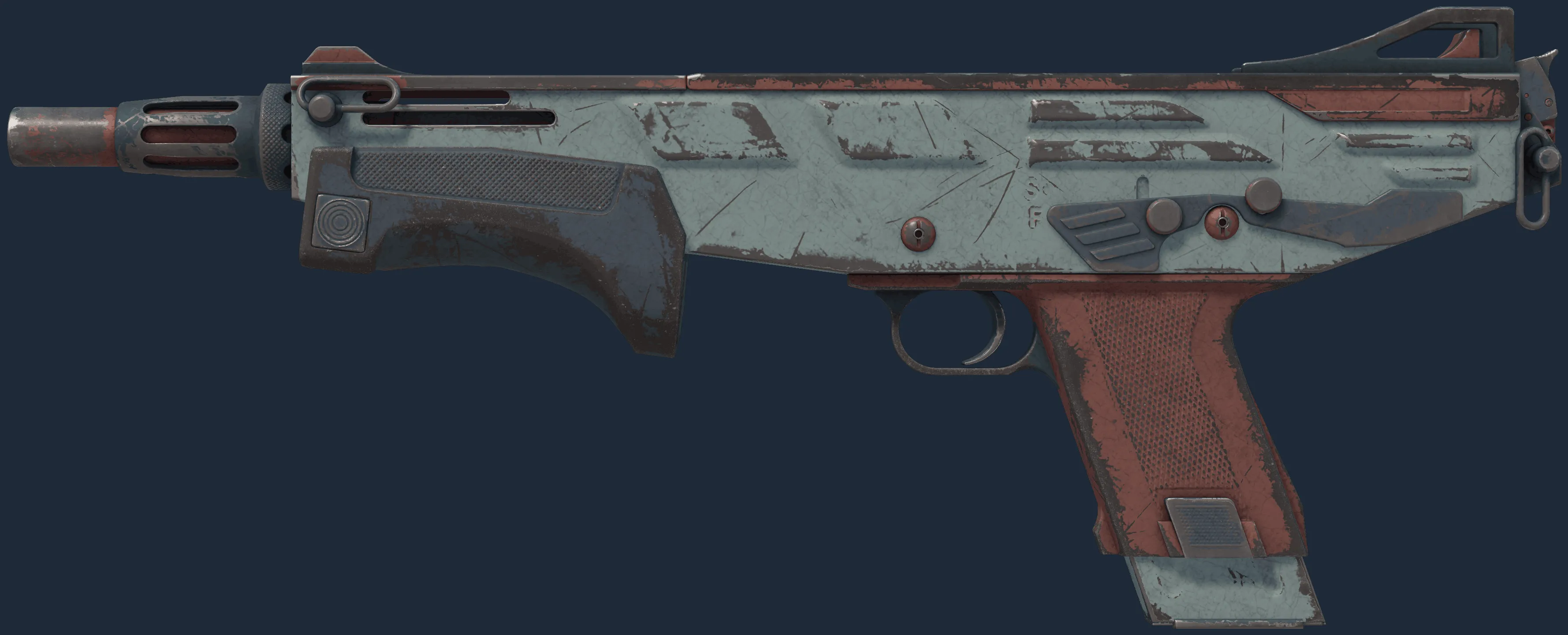 MAG-7 | Copper Oxide (Well-Worn)