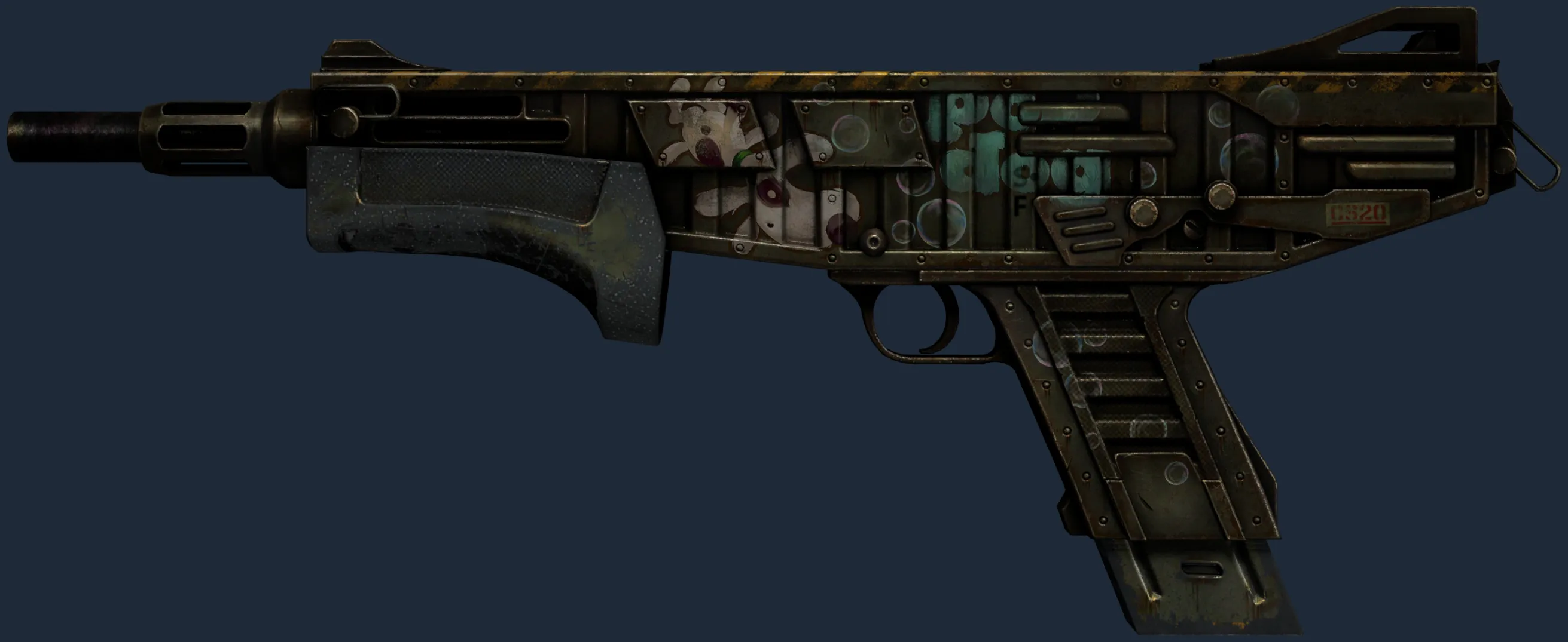 MAG-7 | Popdog (Well-Worn)