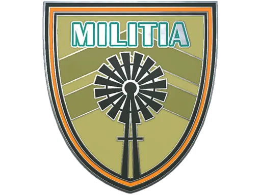 Militia Pin