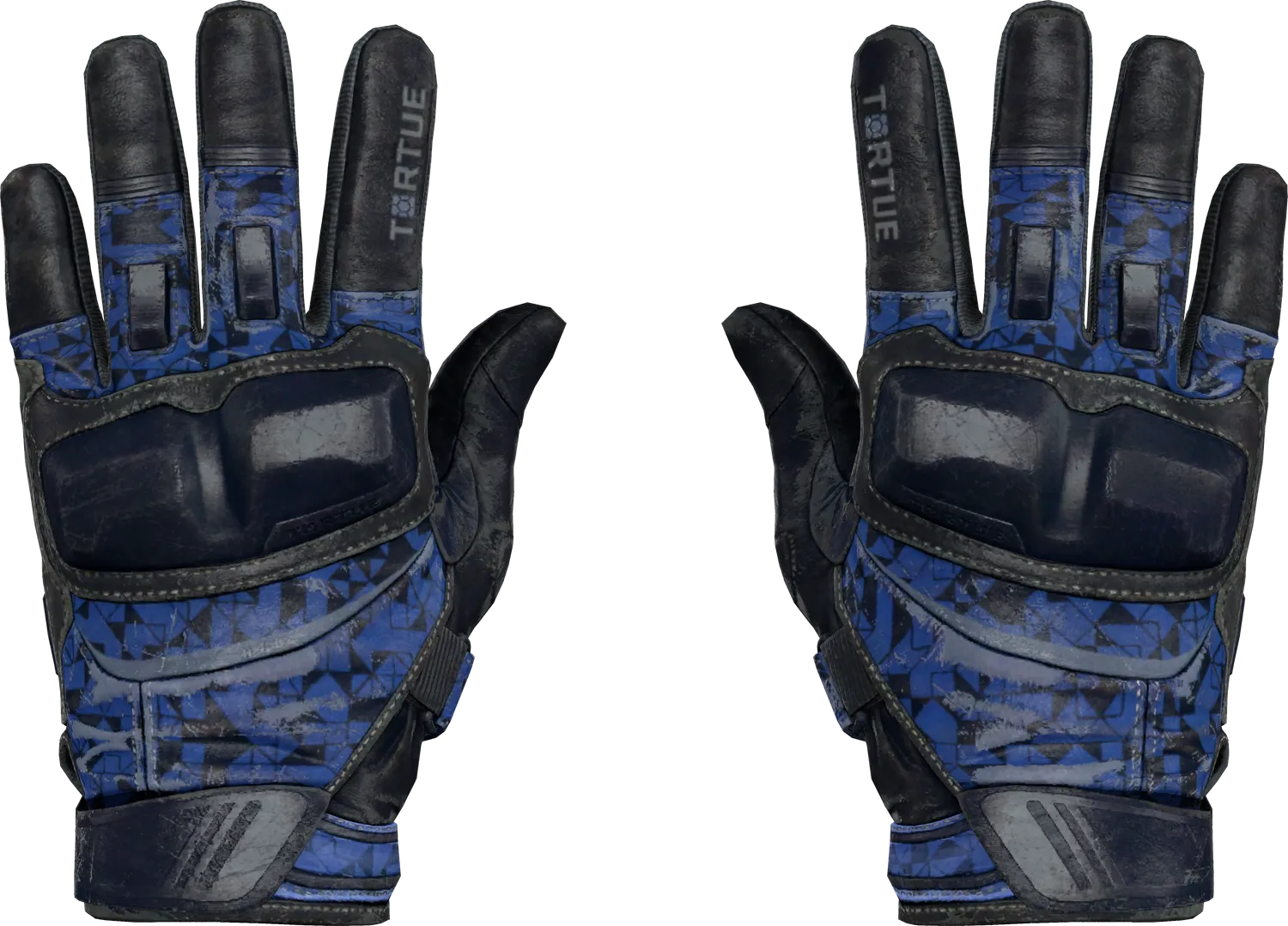 ★ Moto Gloves | Polygon (Well-Worn)