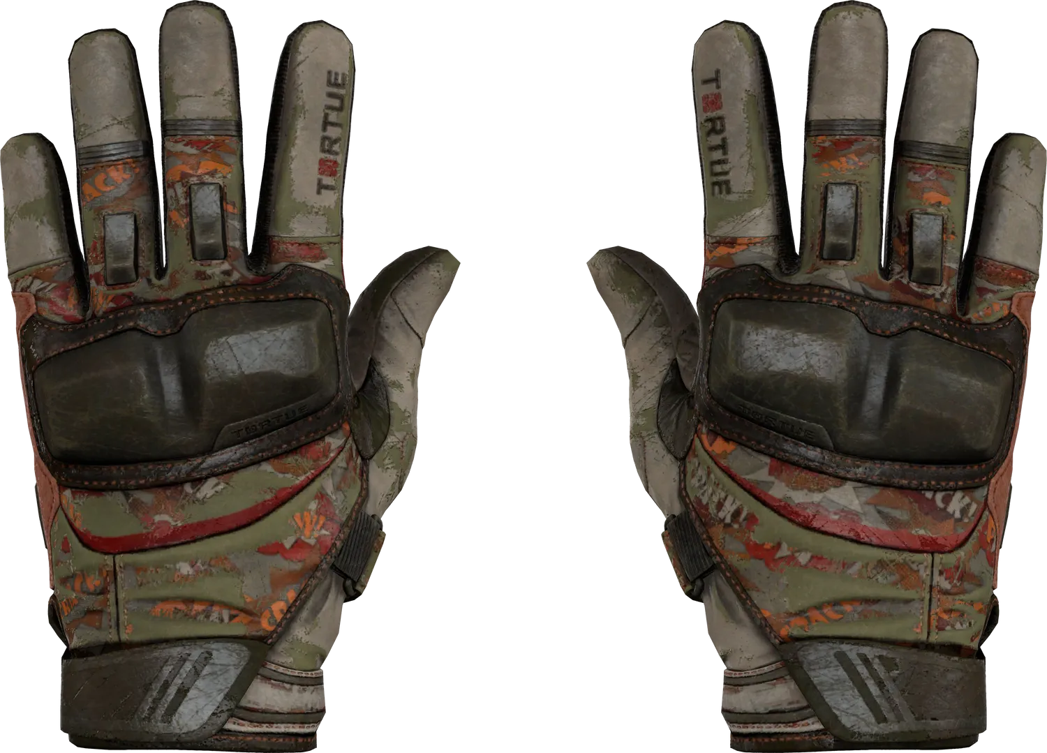 ★ Moto Gloves | POW! (Battle-Scarred)