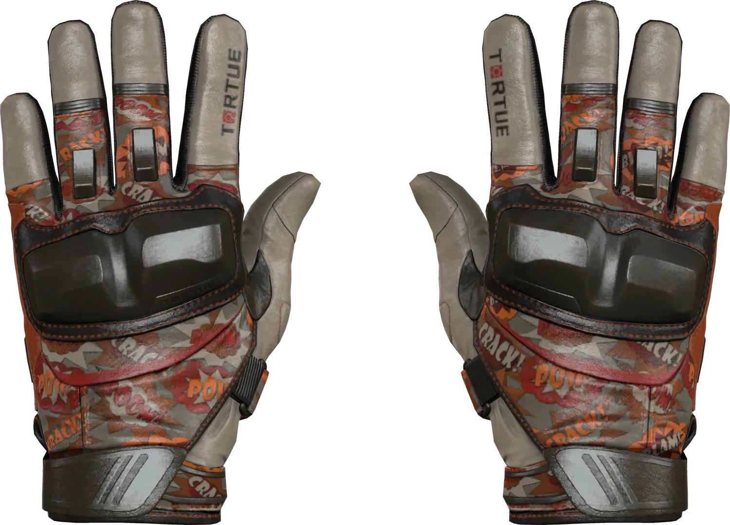 ★ Moto Gloves | POW! (Factory New)
