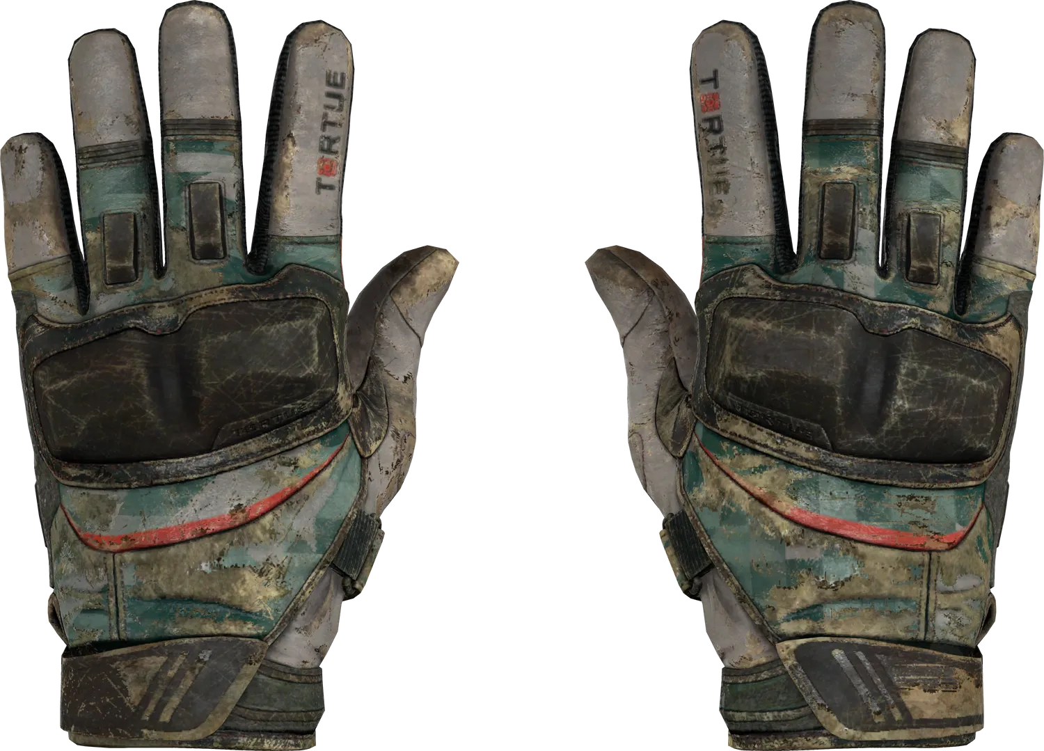 ★ Moto Gloves | Spearmint (Battle-Scarred)