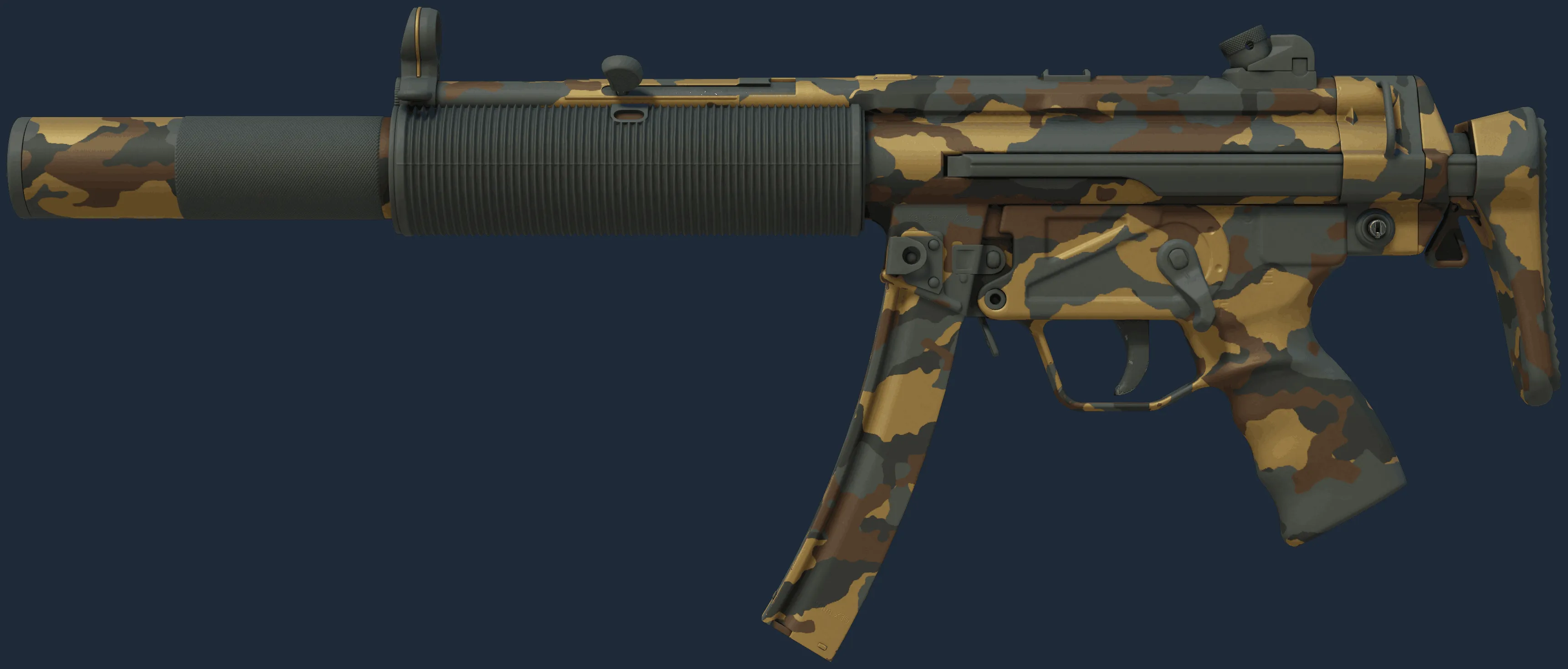 MP5-SD | Gold Leaf (Factory New)